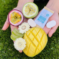 Dissolvable hand wash tablets, Just add water foamy hand wash, Five trees hand wash , Refill hand wash tablets, Hand soap tablets, eco friendly hand soap , Eco must haves, how to reduce plastic waste, how to reduce landfill, products that save money and the planet , hand wash for dry hands, hand wash free from parabens and alcohol.